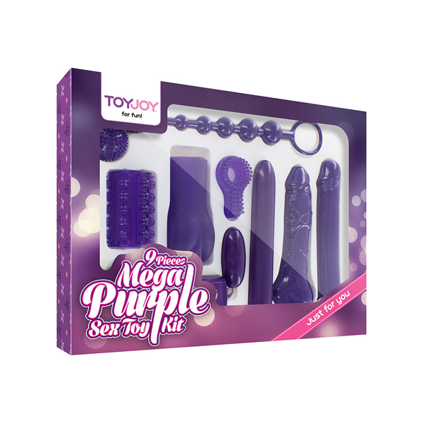 Mega purple sex toy kit toy joy 1 Toy Joy Mega purple sex toy kit