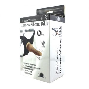 Silicone Dildo Vibrating strap on