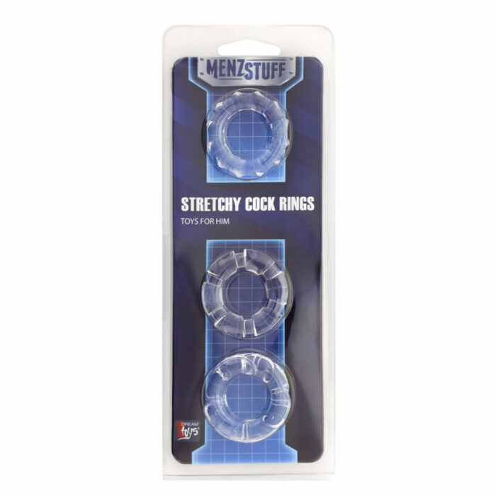 Menzstuff-penis-ring-set-erekcijski-obrocek_3 Set prozornih obročkov za penis Menzstuff