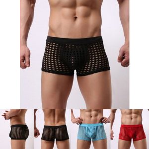 Moške boxer hlačke Hollowed out