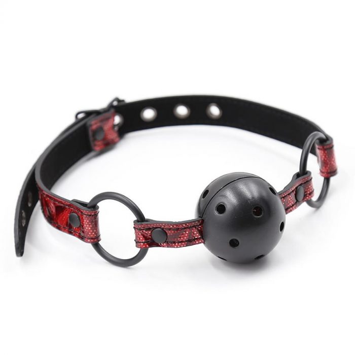 Bdsm set Diamond lines red 2