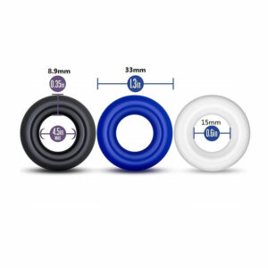 Set obročkov Stay hard 2