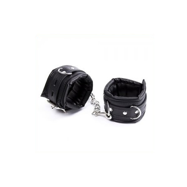 Deluxe black cuffs Lisice za gležnje Deluxe Črne