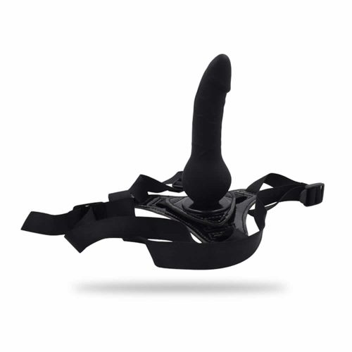 Strap on Black silicone