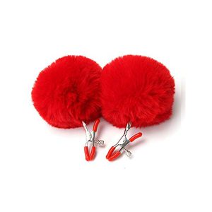 Ščipalki s krznenim obeskom