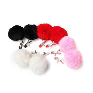 Ščipalki s krznenim obeskom