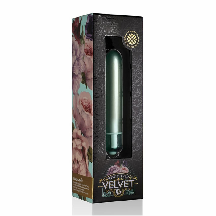 Rocks-off mini vibrator Touch of Velvet Aqua lily 2 Mini vibrator Touch of Velvet Aqua Lilly