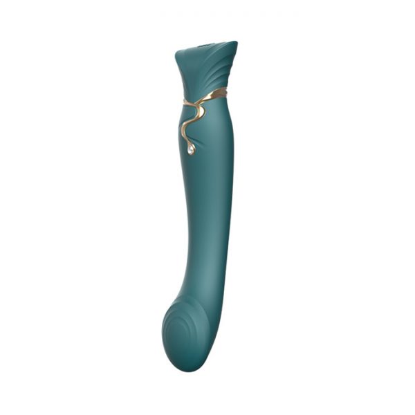 Zalo-Queen-pulse_vibrator-green_2 Zalo Queen set zelen