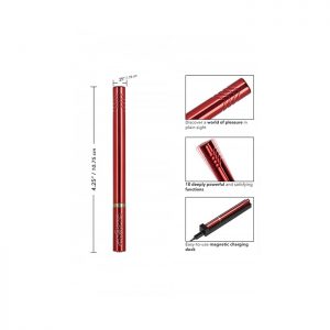 Hidden pleasures vibrator rdeč