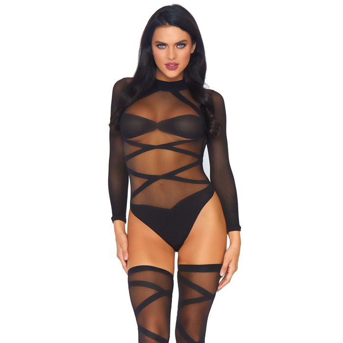 Leg Avenue body z nogavicami 8471 3