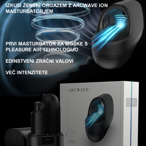 Arcwave Ion masturbatorz zračnimi valovi
