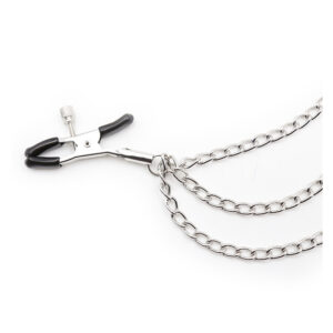 Ščipalki za bradavice Three chain