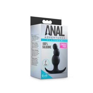 Anal adventures Platinum stacked plug