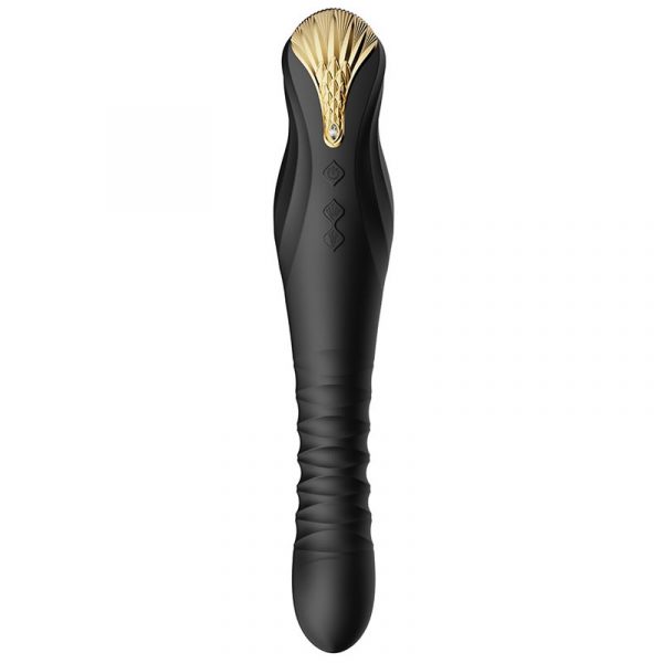 Zalo King Thruster vibrator črn