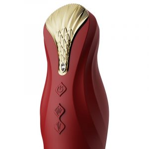 Zalo King Thruster vibrator rdeč 5