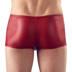 Moške bokser hlačke črno-rdeče