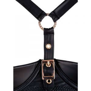 Obleka s cipko odrpta kosarica Abierta Fina_3