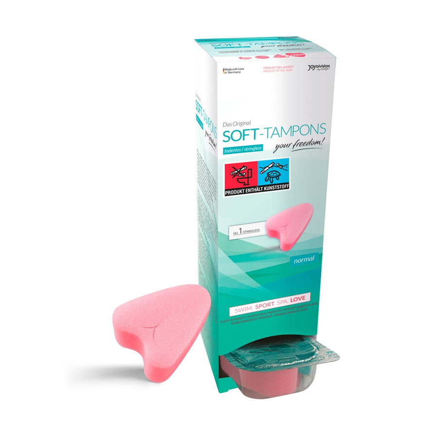 Soft Tampons Normal 10 pack_1 Mehki tamponi normal