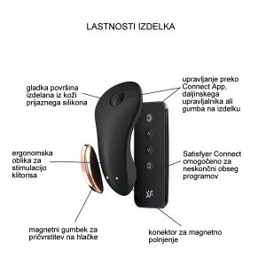 Satisfyer Little secret panty vibrator with app_4 Satisfyer Little secret Panty vibrator