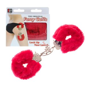 Lisice kovina & pliš DT rdeče