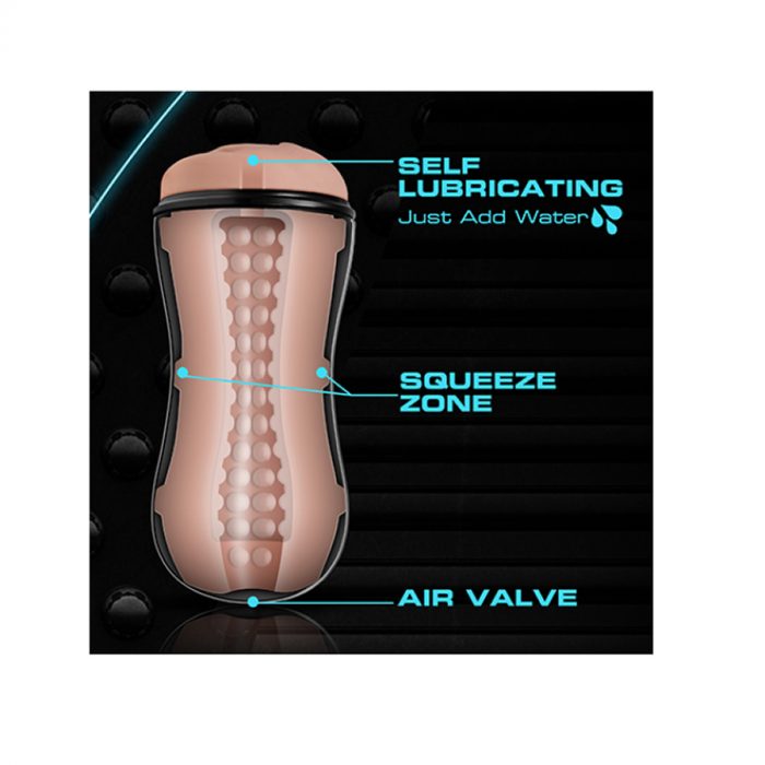 M for Men self lubricating stroker vagina pleasure orbs_3 Masturbator Soft and Wet Vanilla Pleasure Orbs