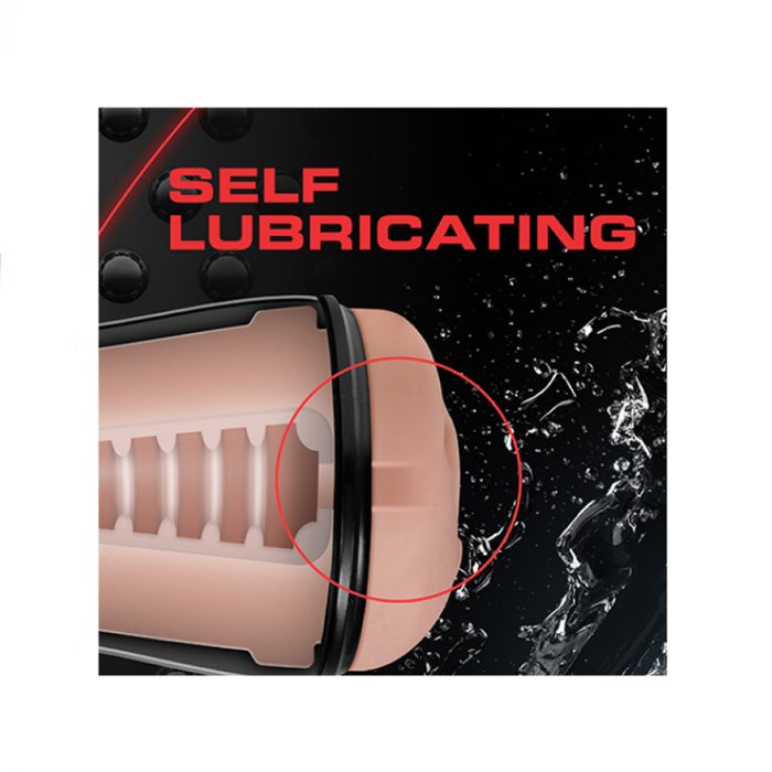 M for Men self lubricating stroker vagina ridges and orbs_5