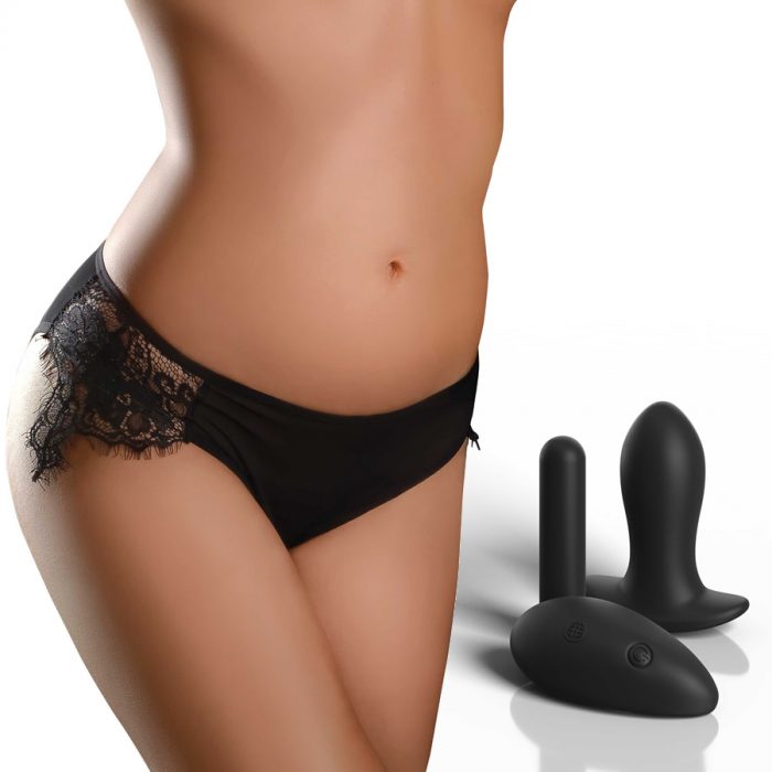 Remote Princess panty hlacke z wireless analnim cepom_2 Hlačke Hookup remote anal plug