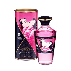 Masažno olje Shunga Aphrodisiac Raspberry Feeling