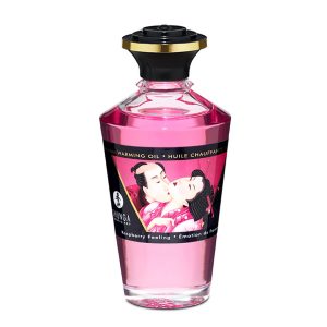 Masažno olje Shunga Aphrodisiac Raspberry Feeling