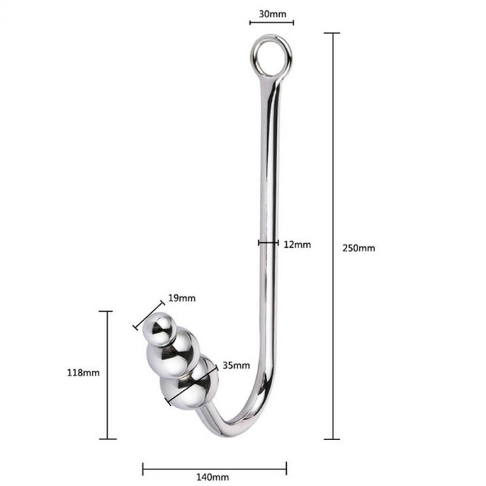 Anal Hook s tremi kroglicami
