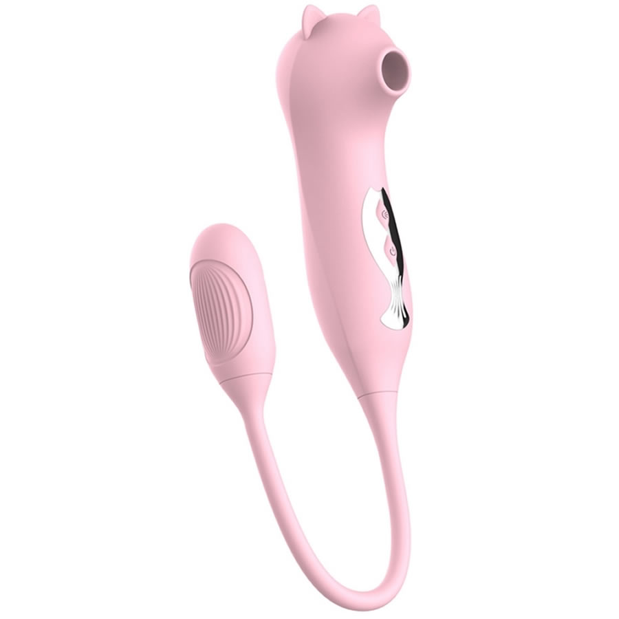 Clitoral suction stimulator Kiss cat 2 v v pink_2