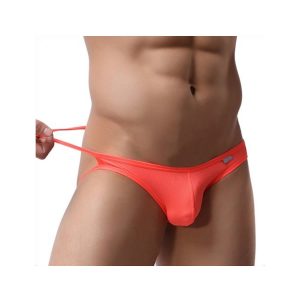 Moške hlačke Discreet Jock oranžne