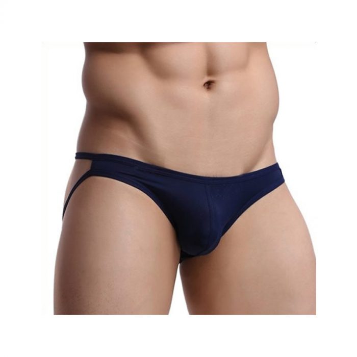 Moske hlacke Assless temno modre_2 Moške hlačke Discreet Jock modre