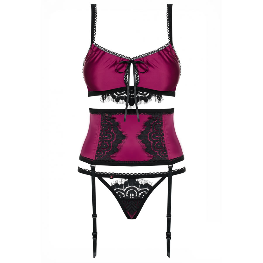 Tri delni set zenskega perila 861-seg-5 5 Set ženskega perila 861-SEG-5