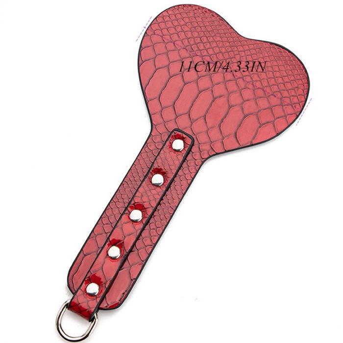 Crocodile pattern 7 piece bondage set red 7 Komplet BDSM igračk Crocodile 7-delni