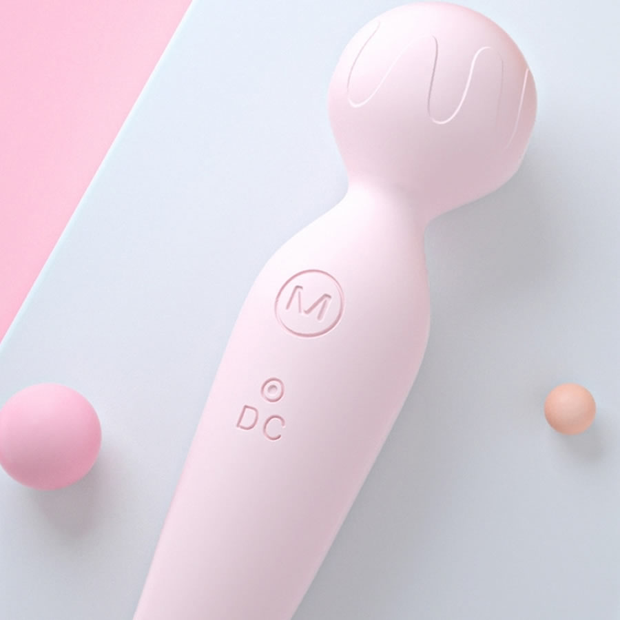 Microphone mini massager pink_2 Mini masažer Microphone