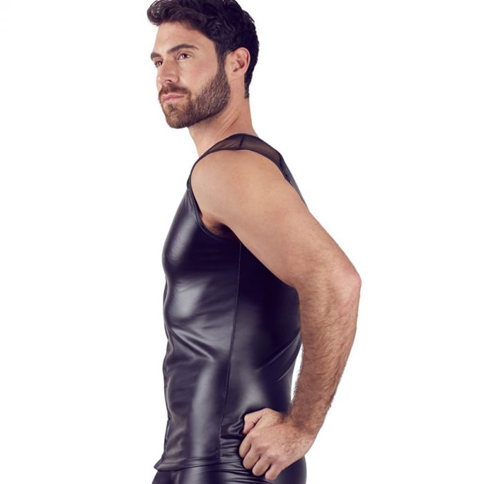 Moska majica wetlook z gumbi 2 Moška majica NEK