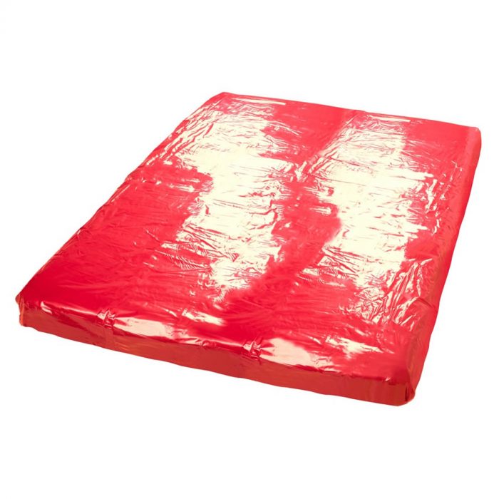 Nepremocljiva rjuha Vynil bed sheet 200 x 230 cm rdeca 2