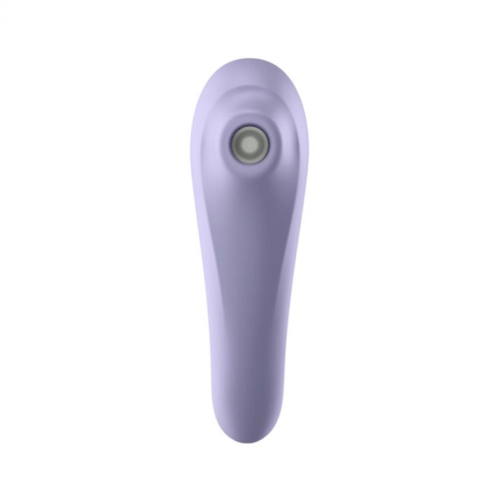 Satisfyer Mauve vibrator za klitoris s sesanjem 3 Satisfyer Dual pleasure Mauve +app