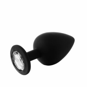 Set analnih čepov Fantasstic s prozornim diamantom