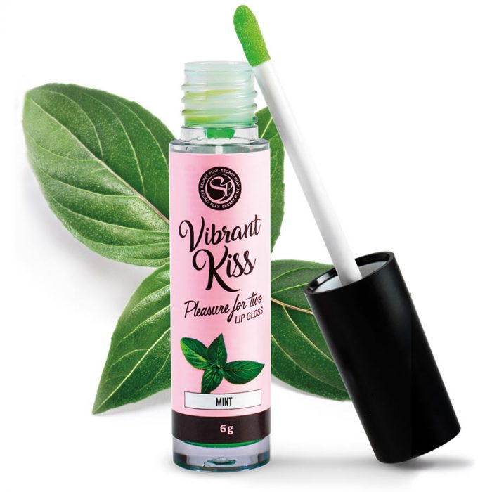 Lip gloss vibrant kiss mint 1 Lip Gloss Vibrant Kiss mint