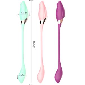 Sesalni stimulator klitorisa z vibracijskim jajčkom Amee