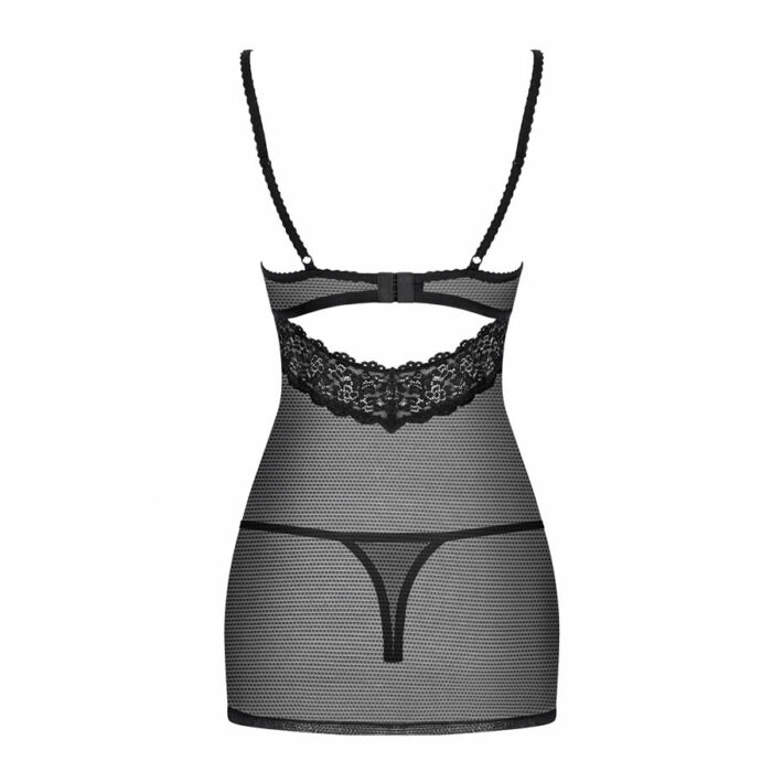 kombineza 852-che-1 Obsessive 6 Negliže s čipko