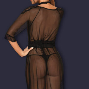 ogrinjalo Lucita kimono Obsessive 4 Prosojno ogrinjalo s čipko Lucita