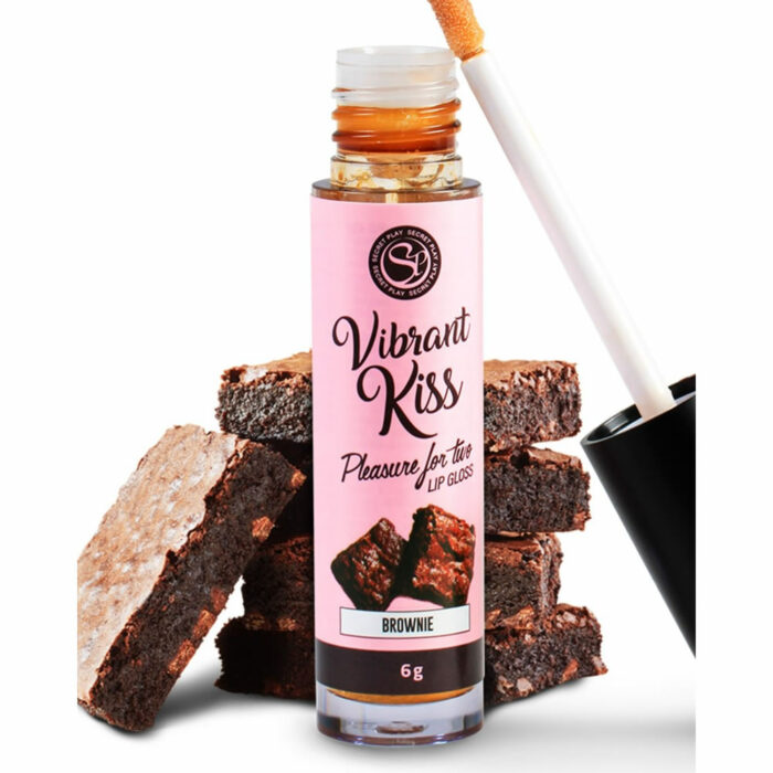 Vibrant-Lip-Gloss-Secret-play-Brownie Lip Gloss Vibrant Kiss Brownie