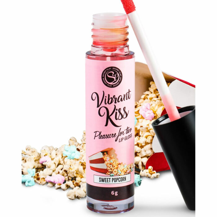 Vibrant-Lip-Gloss-Secret-play-Popcorn Lip Gloss Vibrant Kiss Popcorn