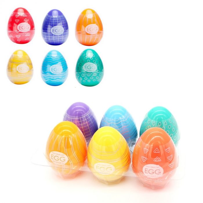 Tenga egg colorful 5 + 1 gratis Jajček Tenga Rainbow 5+1 gratis