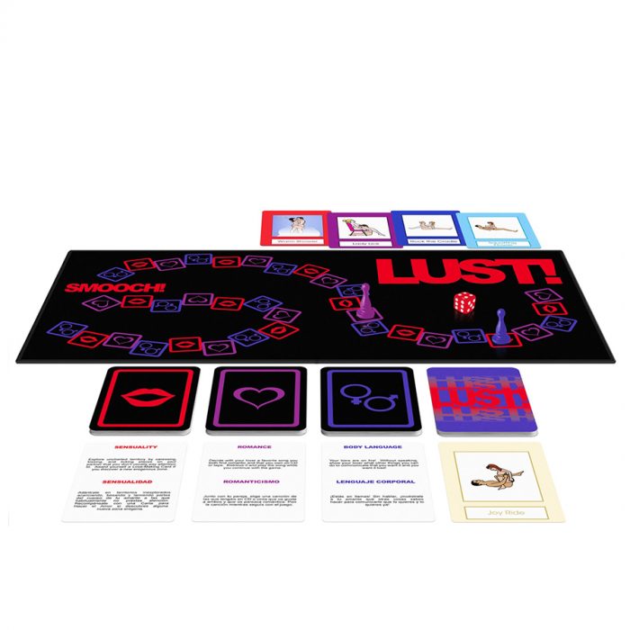 Erotična igra Lust! The passionate board game for two