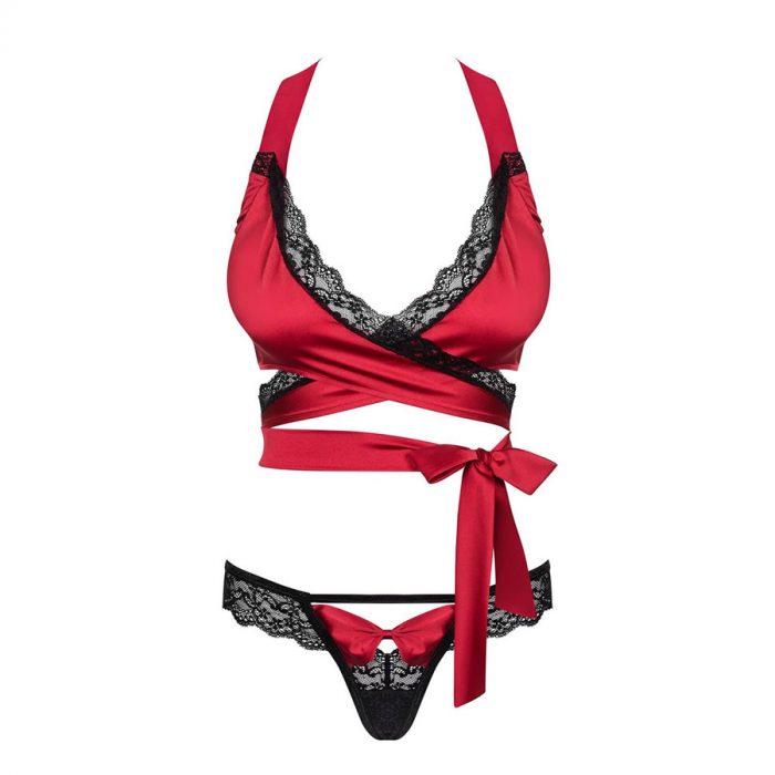 Obsessive set z modrckom in hlackami Sensuelia rdec 5