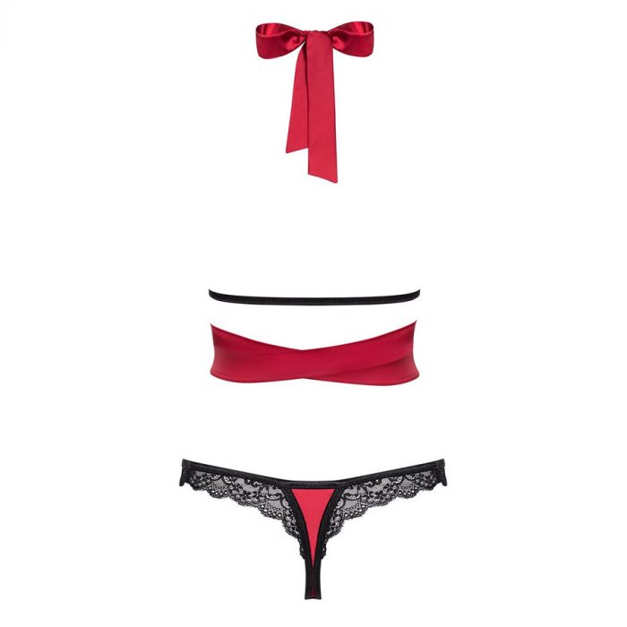 Obsessive set z modrckom in hlackami Sensuelia rdec 6